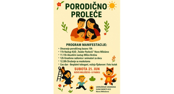 Porodično proleće u Novom…