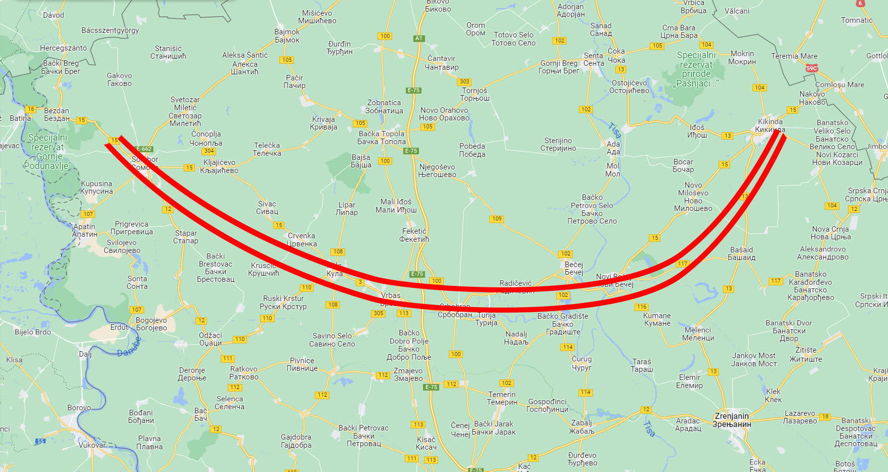 osmeh vojvodine saobracajnica
