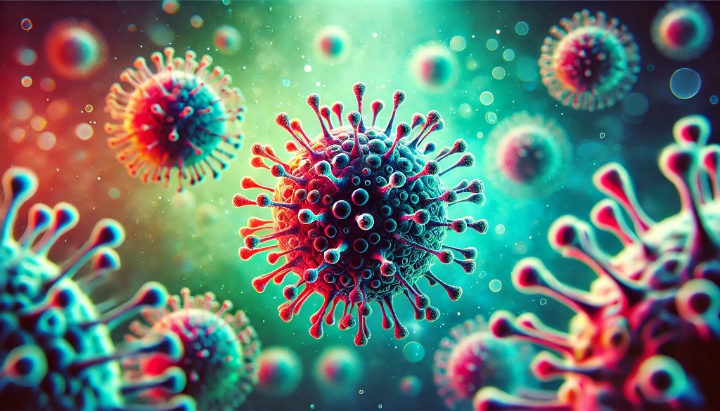 VirusMikroskopIlustracija