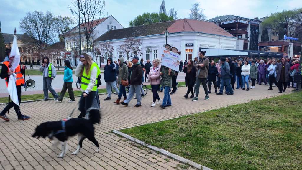 Protest BC 2 april 4