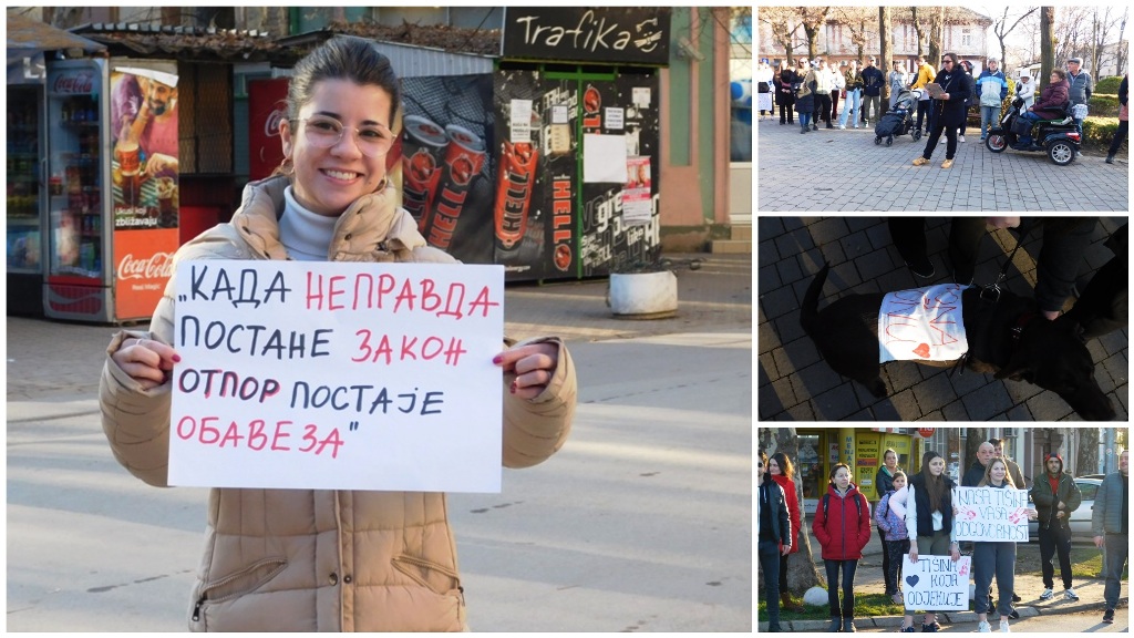 Protestna Setnja NB 1 februar Kolaz