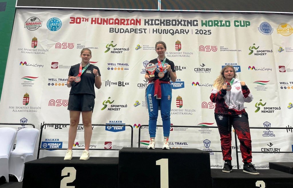 Zapažen uspeh Bečejaca na Svetskom kupu u Budimpešti: Sonja Vukšić briljirala u finalu
