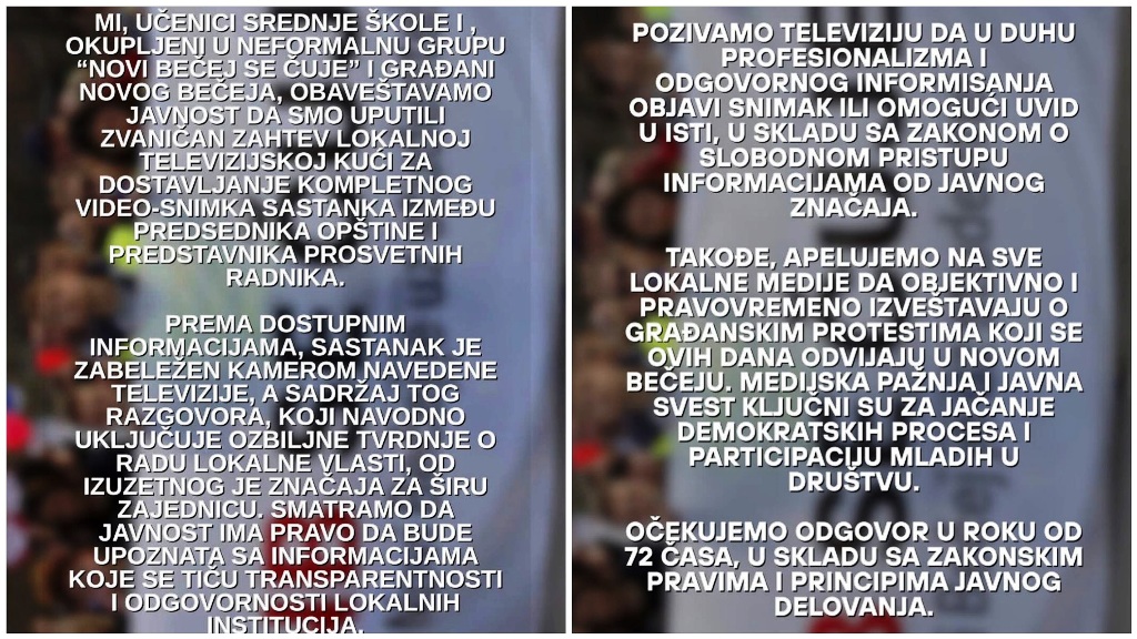 Zahtev TVNB