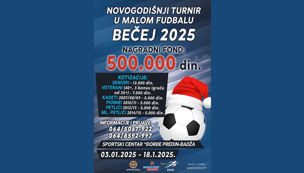 NovogodisnjiTurnirMalogFudbalaBecej2024