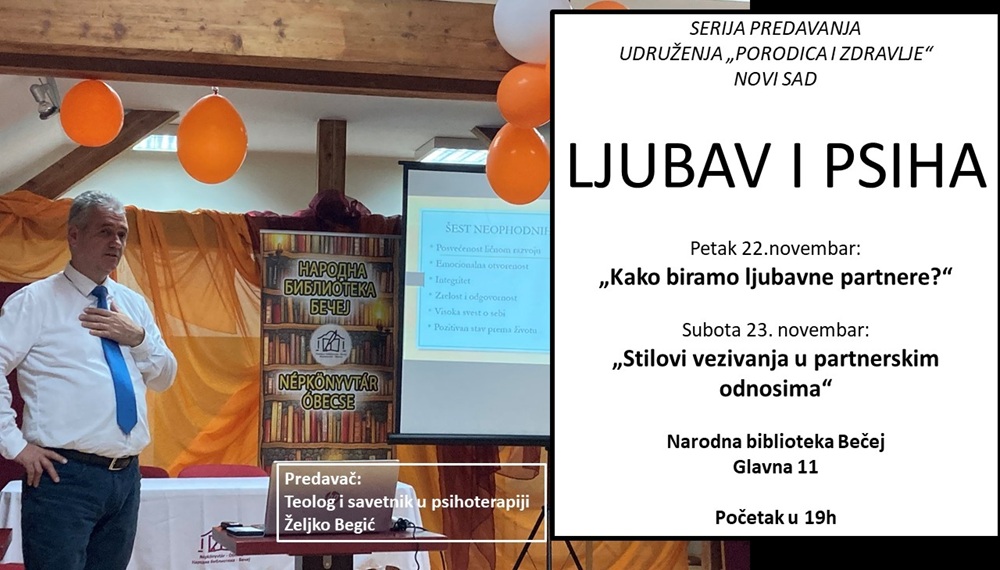 SerijaPredavanjaLjubavIPsihaBecej